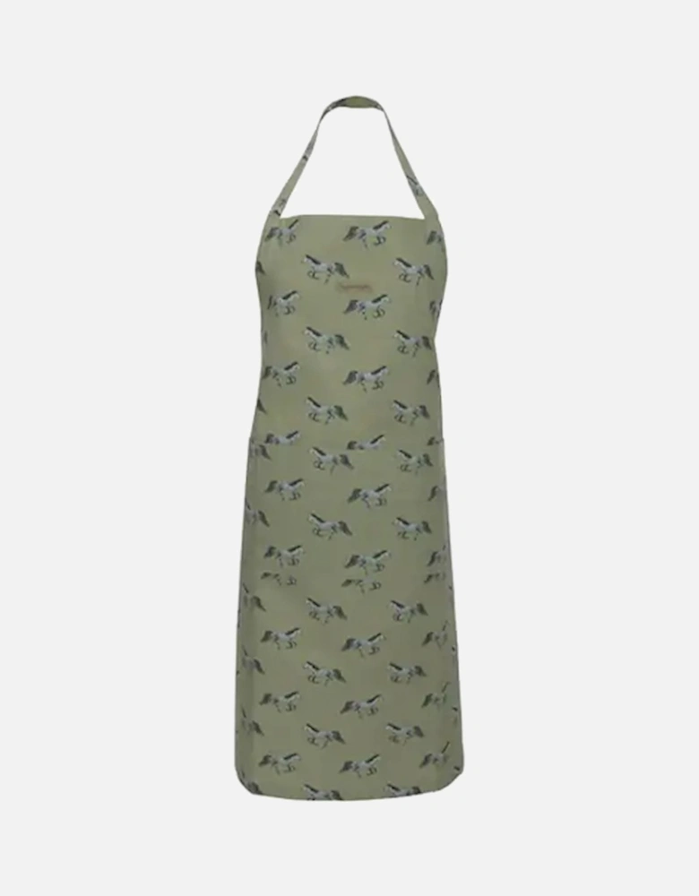 Adult Apron Grey Horse