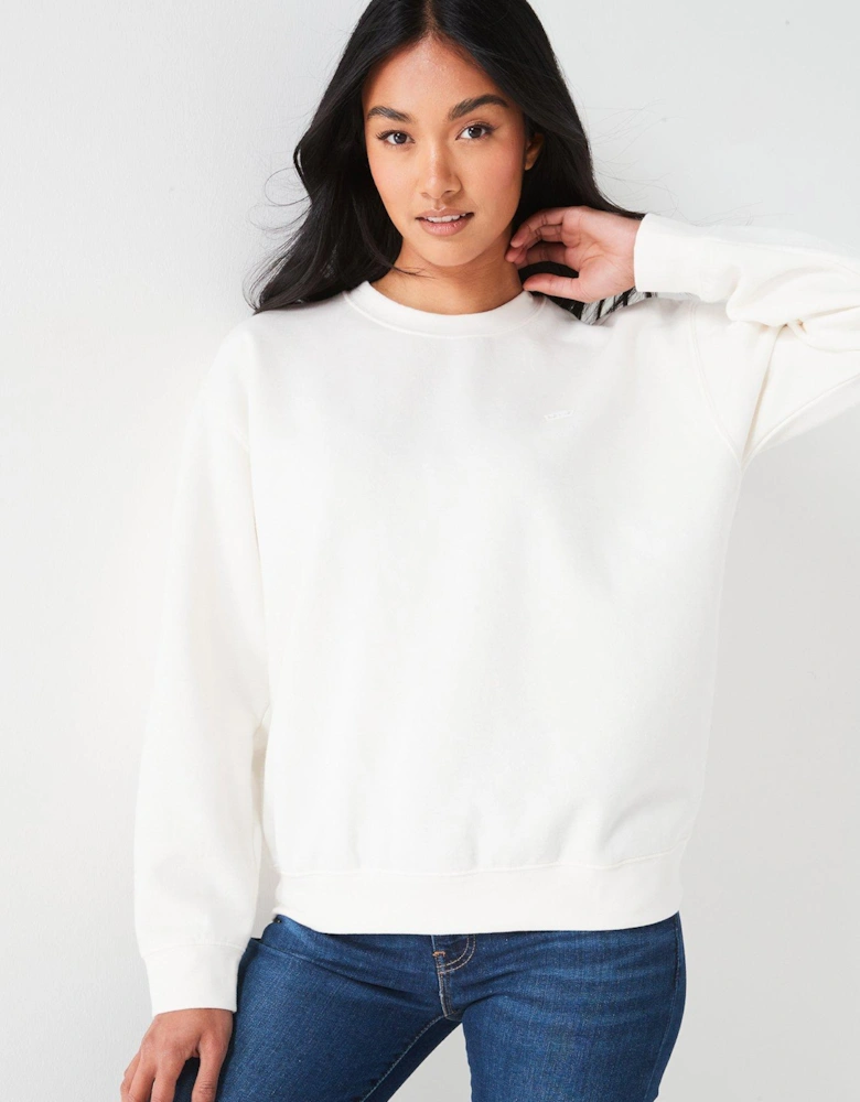 Everyday Sweatshirt - Sugar Swizzle - White