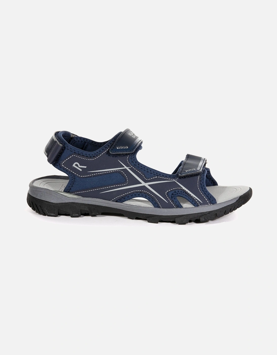 Mens Kota Drift Open Toe Lightweight Walking Sandals, 2 of 1