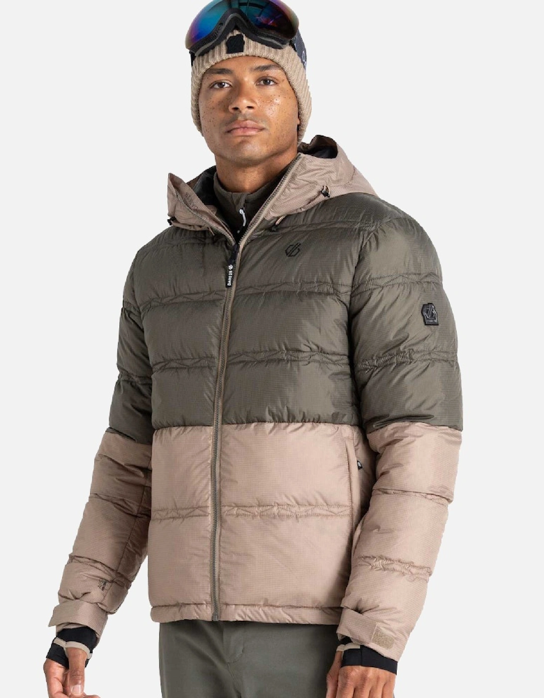 Mens Ollie Waterproof Padded Hooded Ski Jacket, 9 of 8