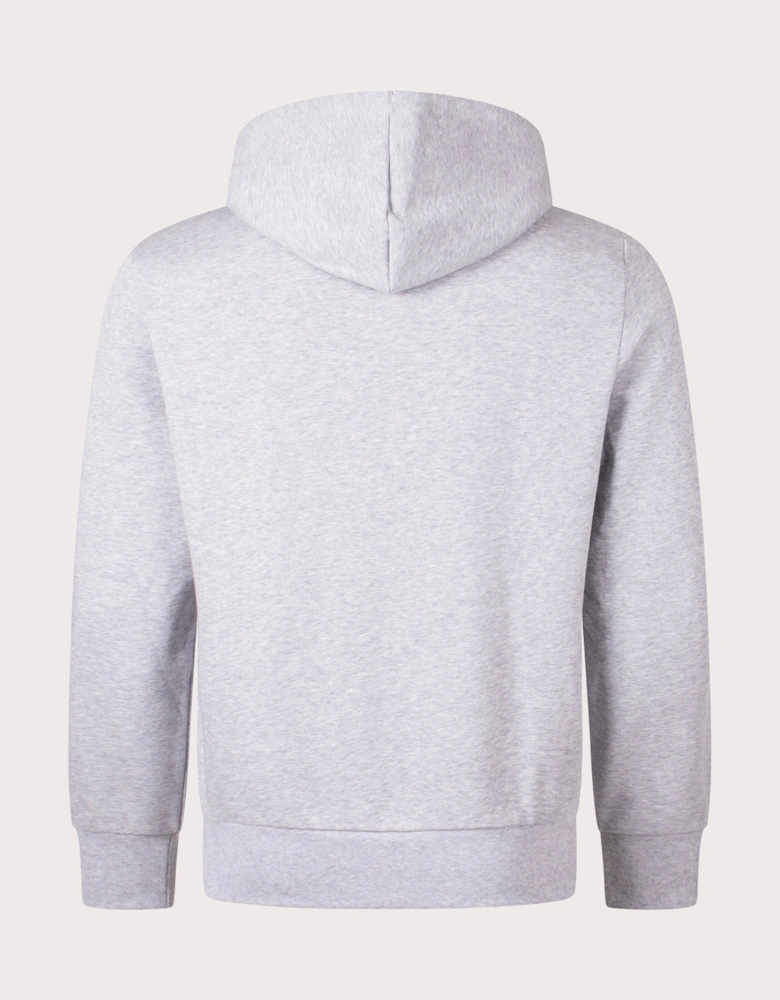 Relaxed Fit Brushed Fleece Hoodie