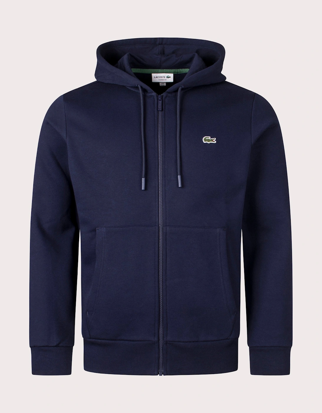 Zip Through Kangaroo Pocket Fleece Hoodie, 8 of 7