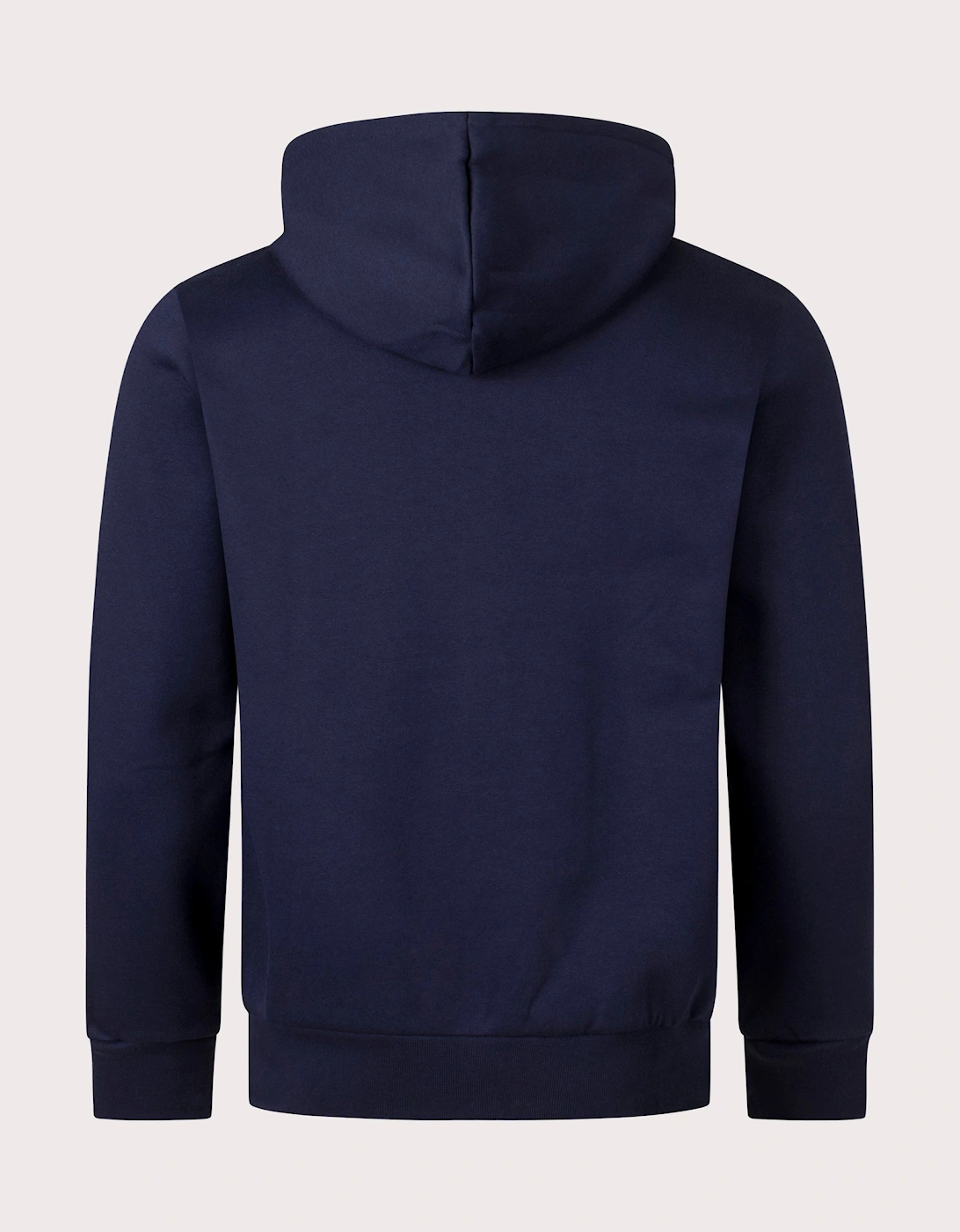 Zip Through Kangaroo Pocket Fleece Hoodie