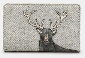 Highland Stag Zip Purse Y1089