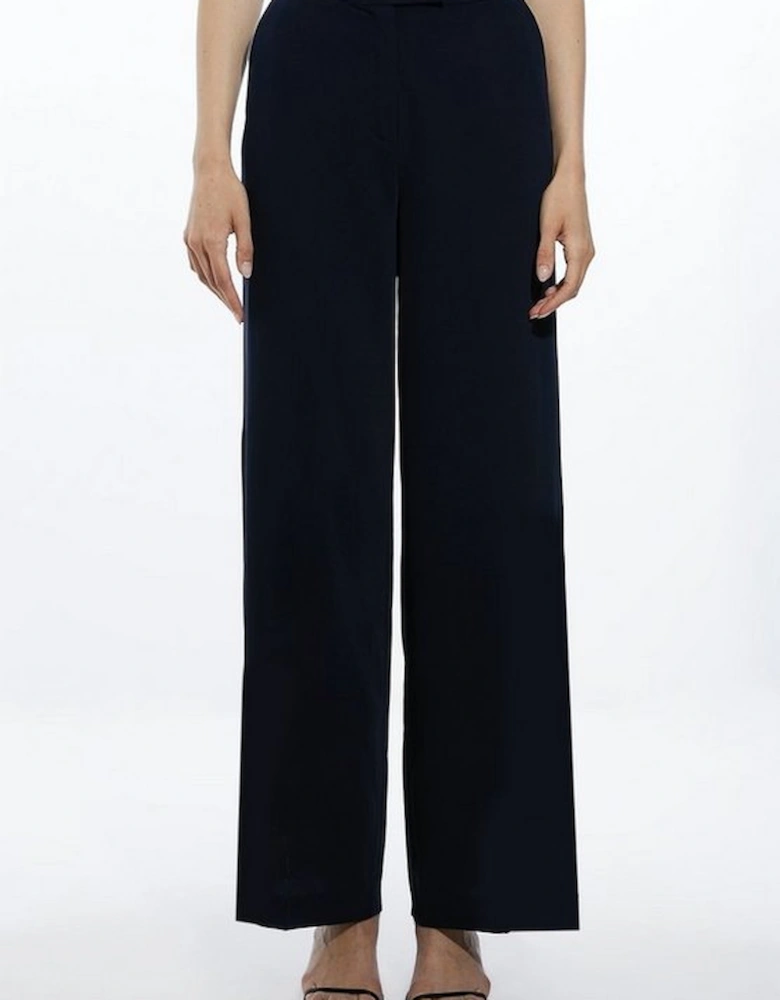 Soft Tailored Straight Leg Tailored Trousers