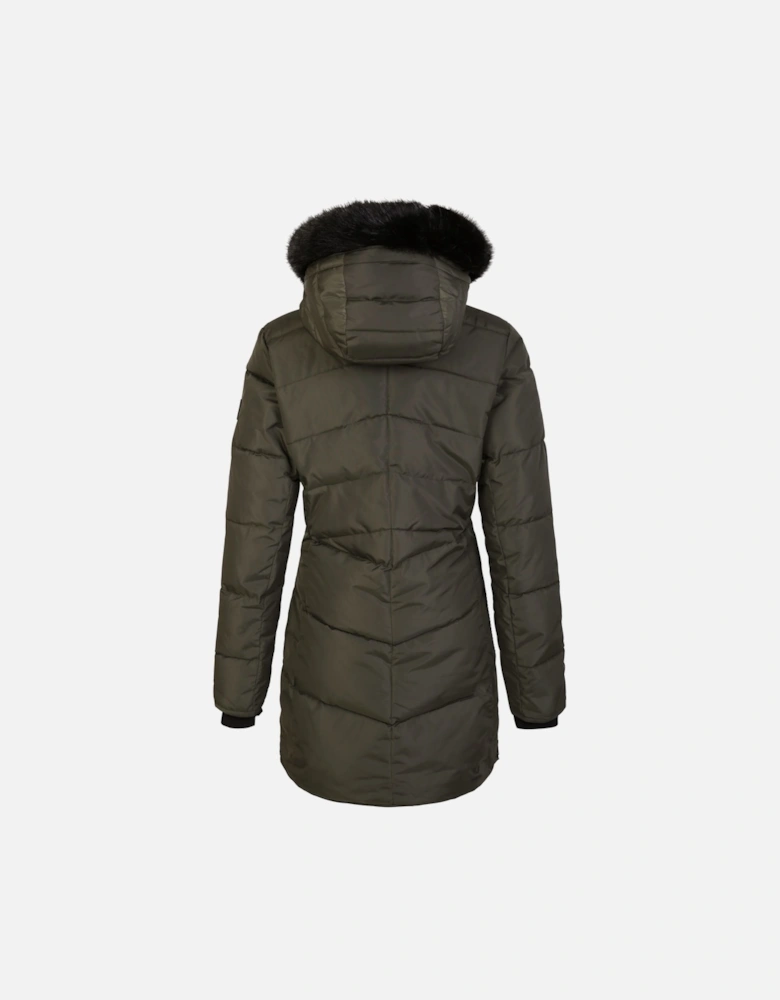 Womens/Ladies Striking III Long Length Padded Jacket