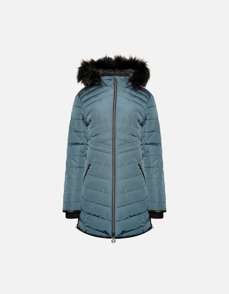 Womens/Ladies Striking III Long Length Padded Jacket