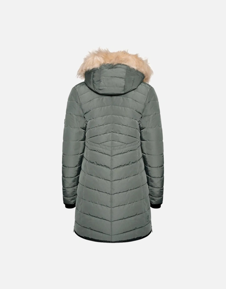 Womens/Ladies Striking III Long Length Padded Jacket