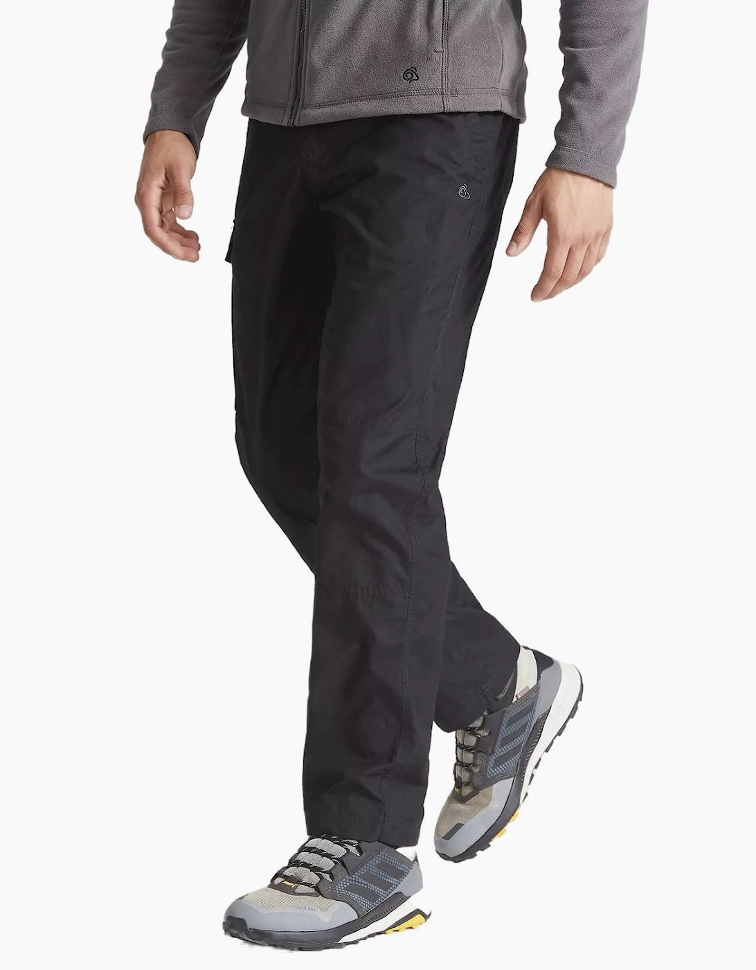 Craghoppers Men's Grey Expert Kiwi Tailored Trousers - Size 32R