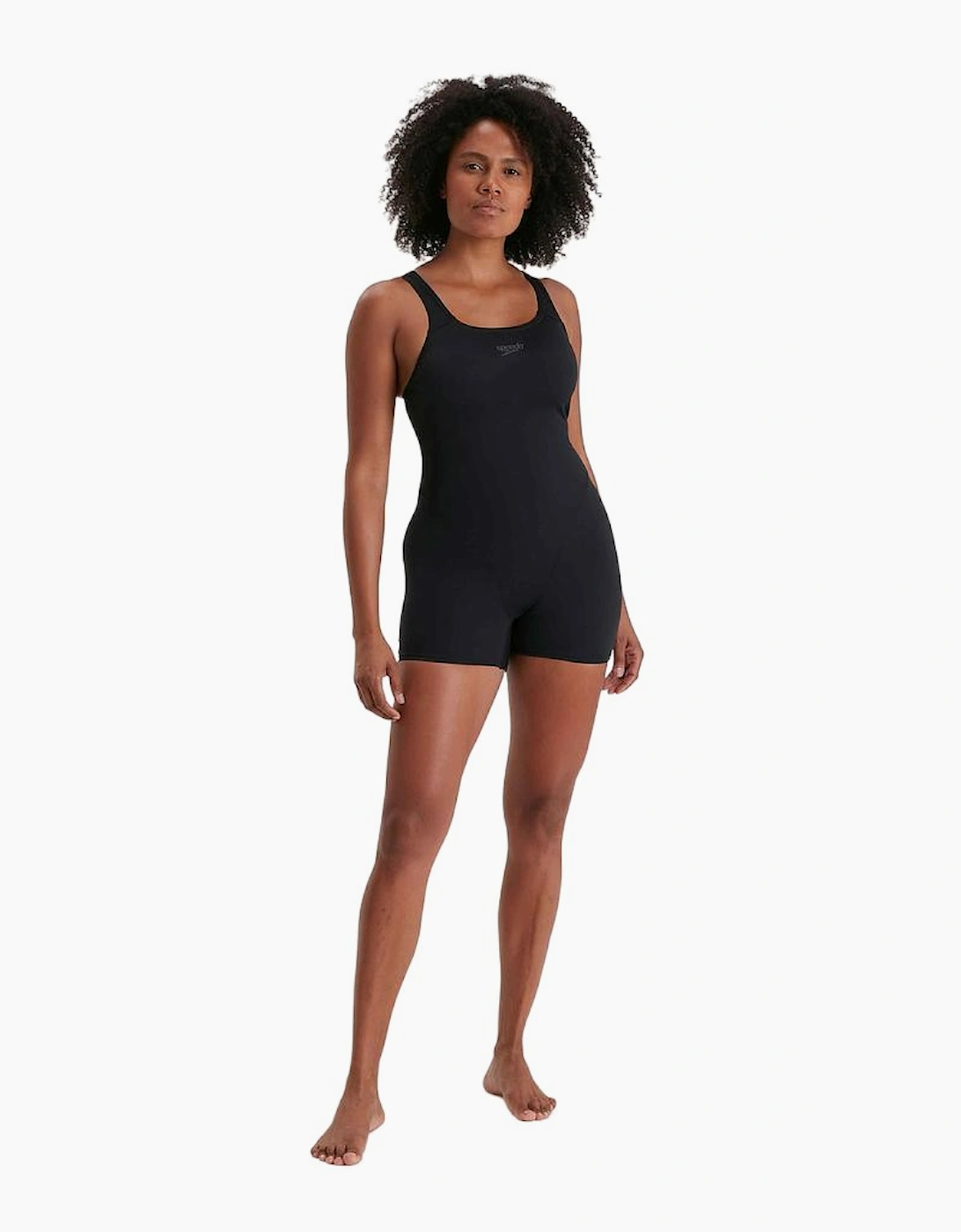 Speedo Women's Black / Eco Endurance+ Legsuit - Size: 12 Uk