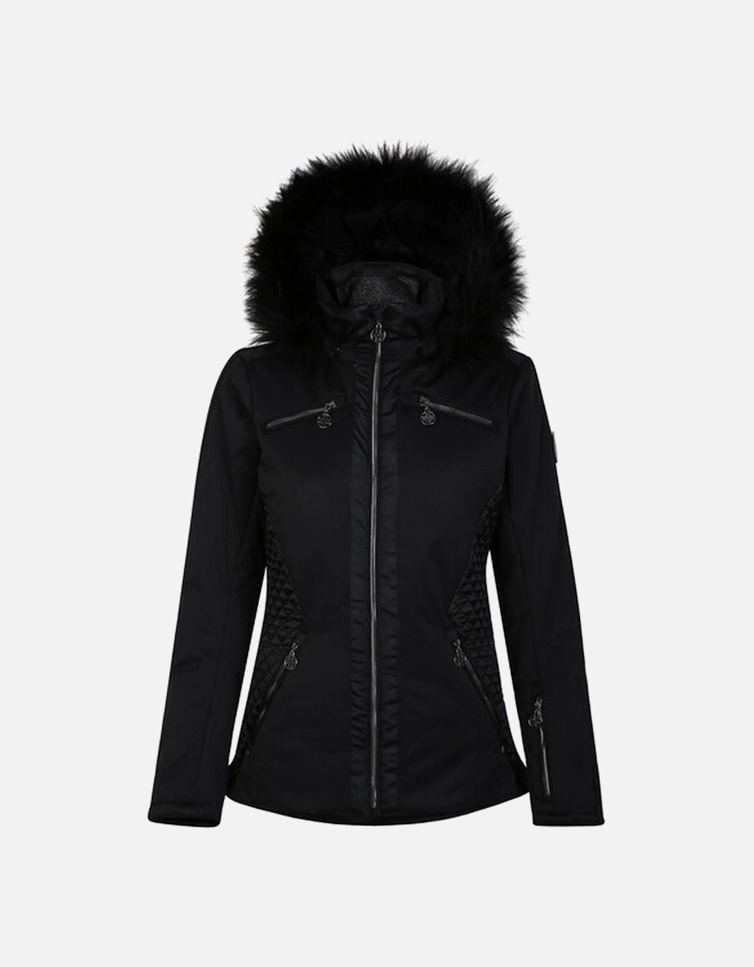 Womens/Ladies Julien Macdonald Supermacy Plain Ski Jacket, 6 of 5