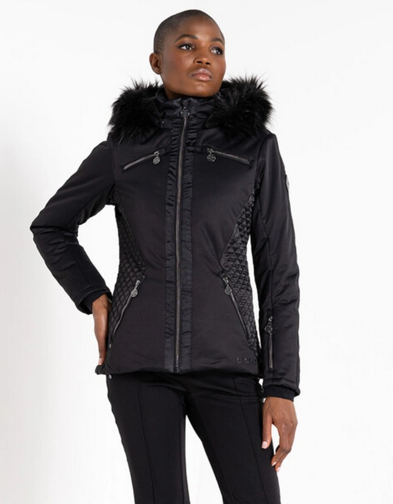 Womens/Ladies Julien Macdonald Supermacy Plain Ski Jacket