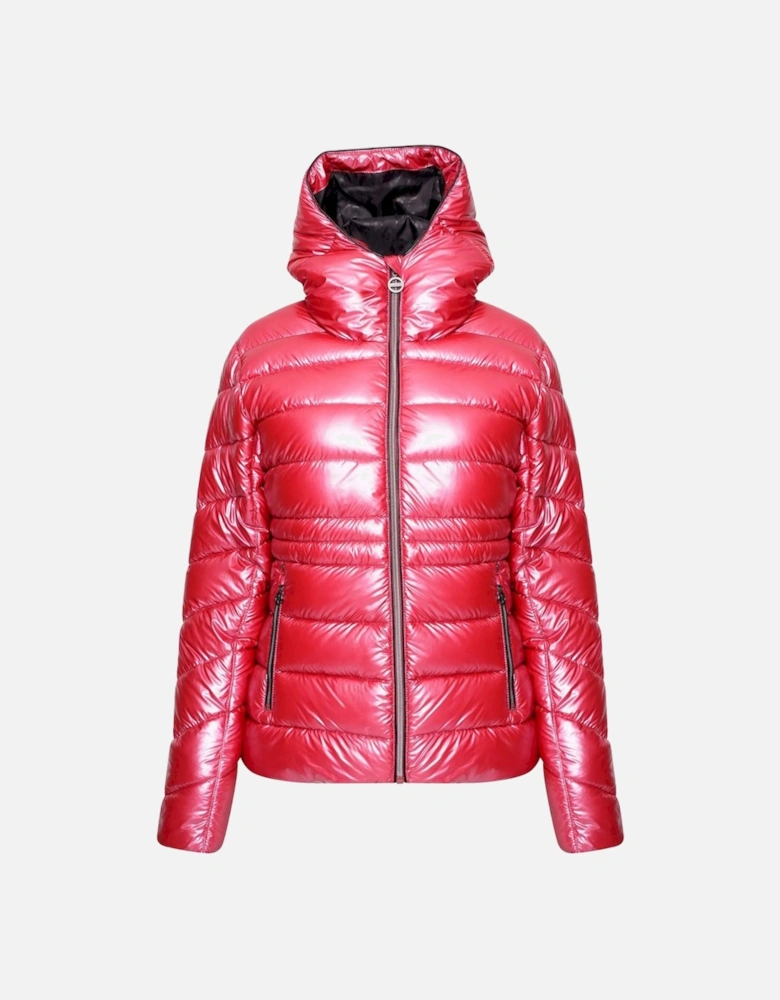 Womens/Ladies Reputable II Metallic Puffer Jacket