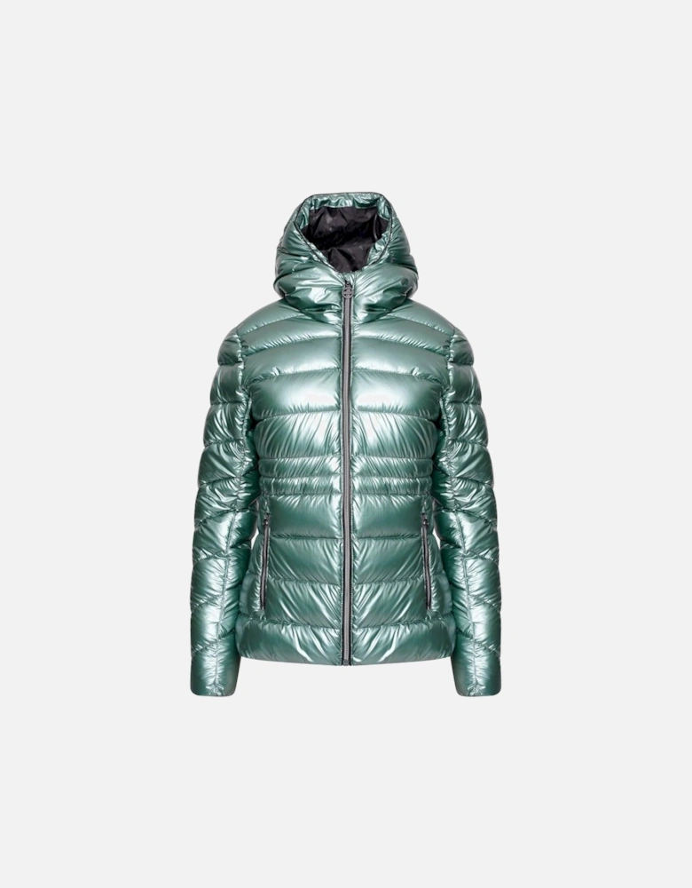 Womens/Ladies Reputable II Metallic Puffer Jacket