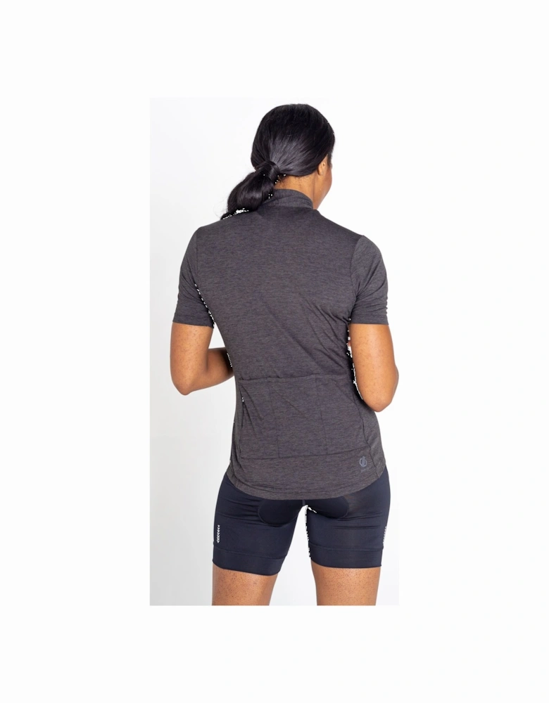 Womens/Ladies Pedal Through It Marl Lightweight Jersey