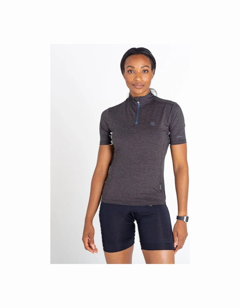 Womens/Ladies Pedal Through It Marl Lightweight Jersey