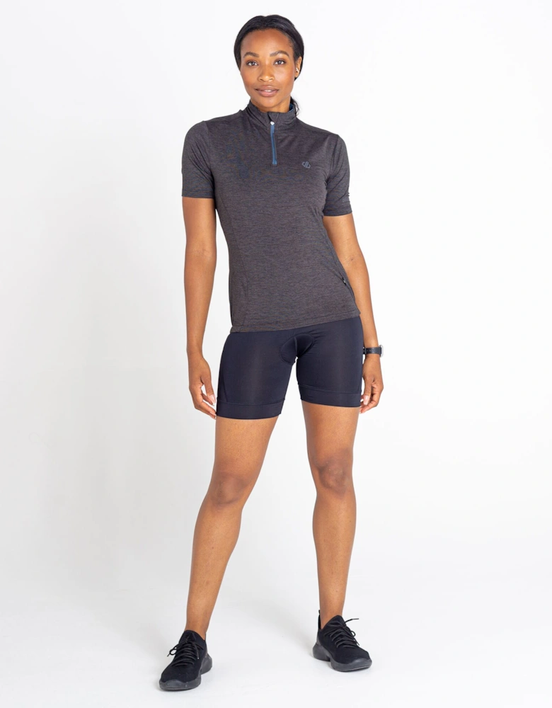 Womens/Ladies Pedal Through It Marl Lightweight Jersey