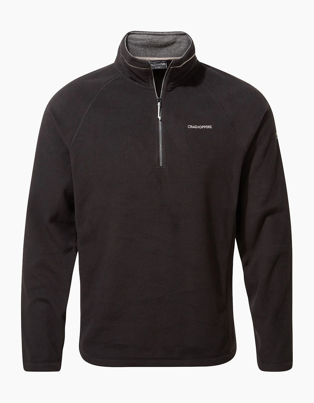 Men's Craghoppers Mens Corey VI Half Zip Fleece Top - Black - Size: 4XL