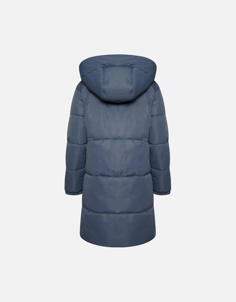 Womens/Ladies Long Length Padded Jacket