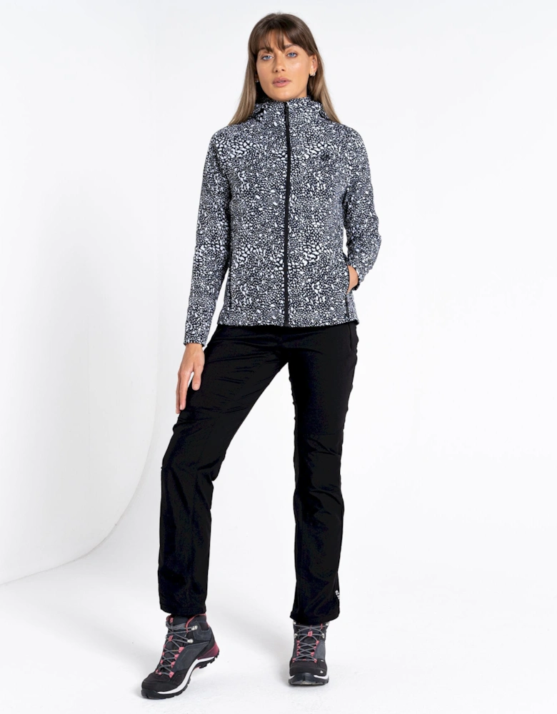 Womens/Ladies Far Out Dotted Soft Shell Jacket