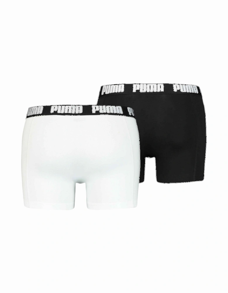 Mens Basic Boxer Shorts (Pack of 2)