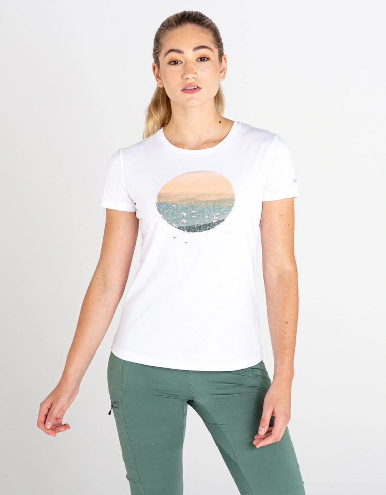 Womens/Ladies Peace of Mind Mountain T-Shirt