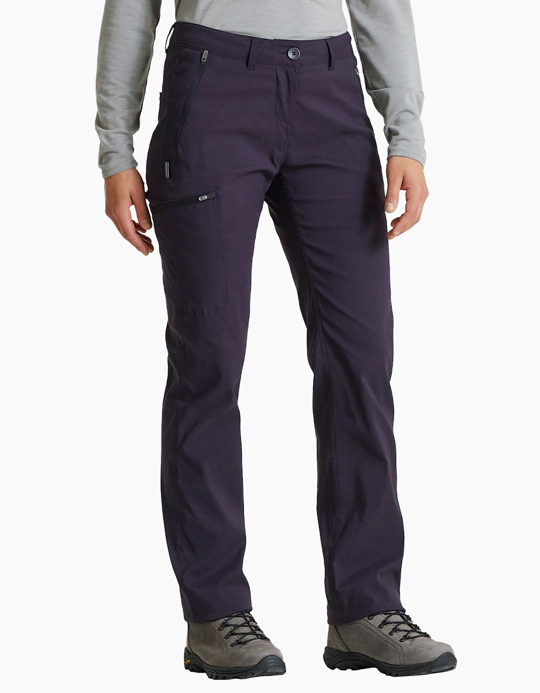 Women's Craghoppers Womens/Ladies Expert Kiwi Pro Stretch Hiking Trousers - Navy - Size: 12 uk r