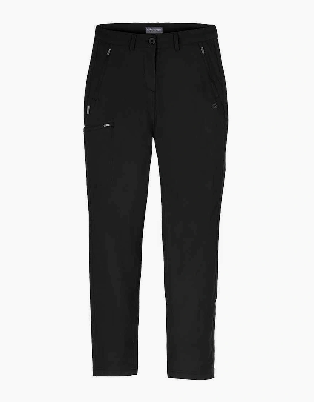 Women's Craghoppers Womens/Ladies Expert Kiwi Pro Stretch Hiking Trousers - Black - Size: 16 uk l