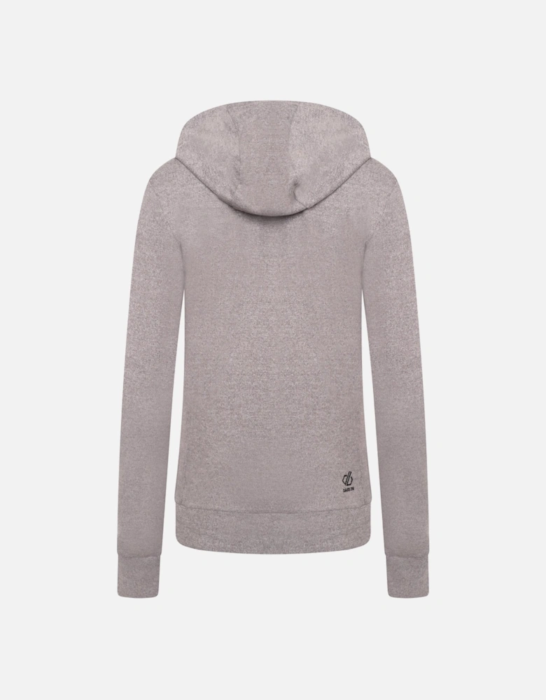 Womens/Ladies Out & Out Marl Fleece Hoodie