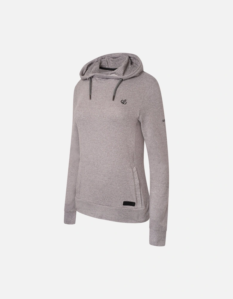 Womens/Ladies Out & Out Marl Fleece Hoodie