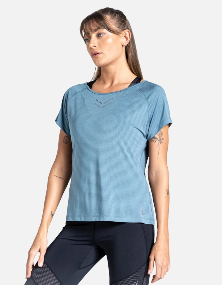 Womens/Ladies Crystallize Active T-Shirt