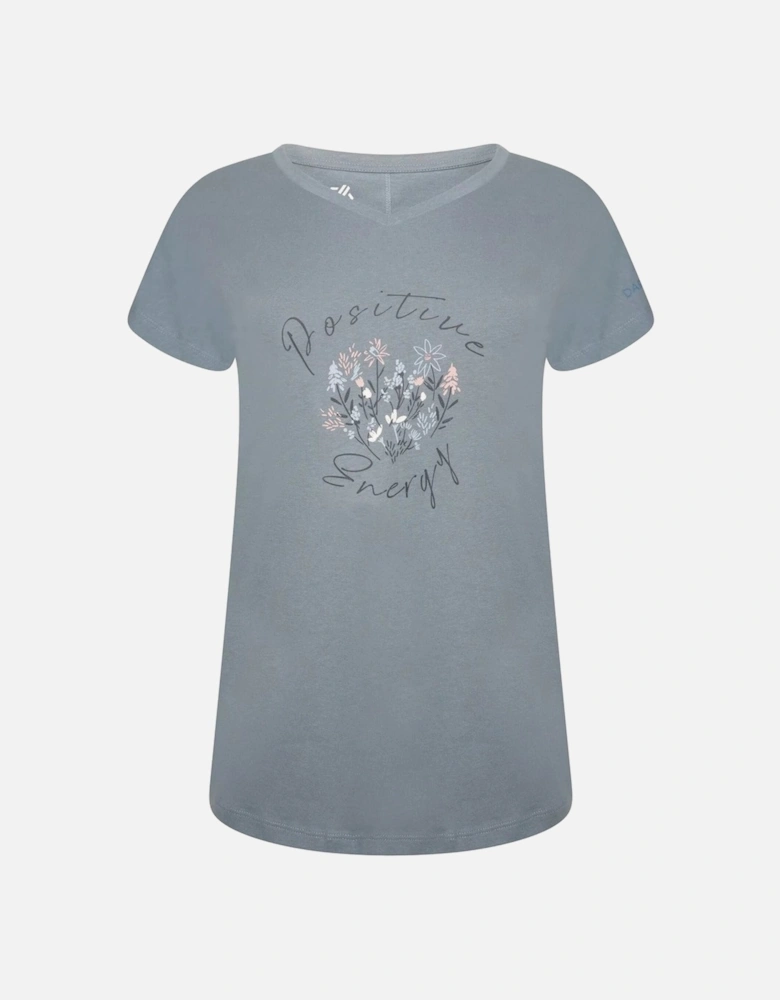 Womens/Ladies Moments II Floral T-Shirt