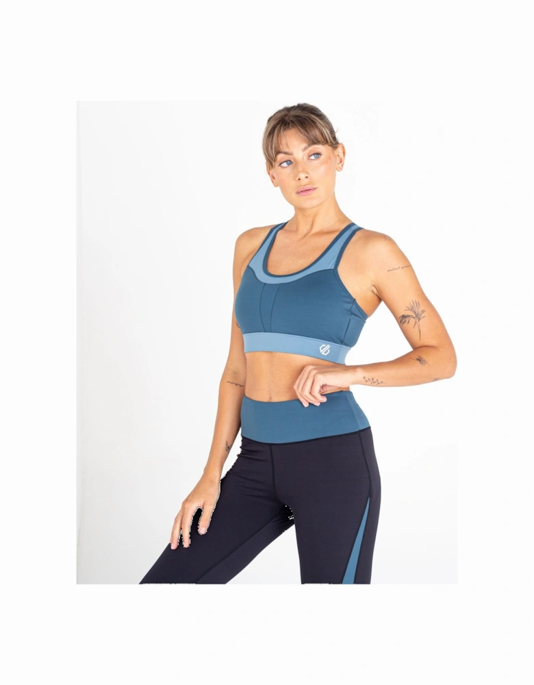 Womens/Ladies Mantra Contrast Recycled Sports Bra