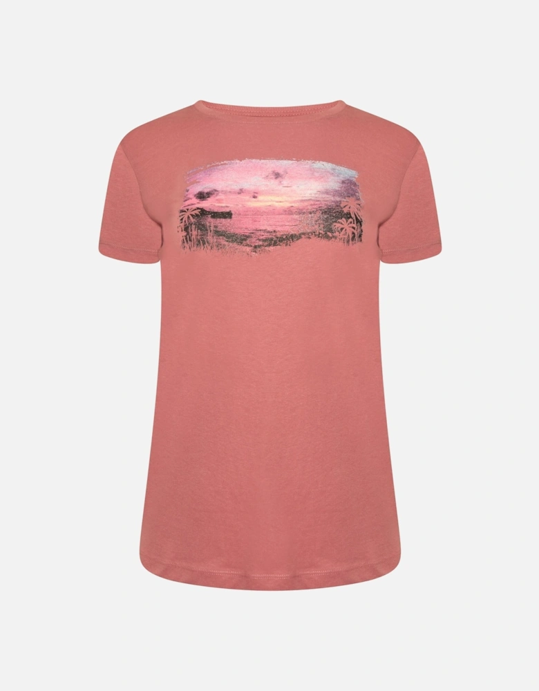 Womens/Ladies Peace of Mind Beach T-Shirt