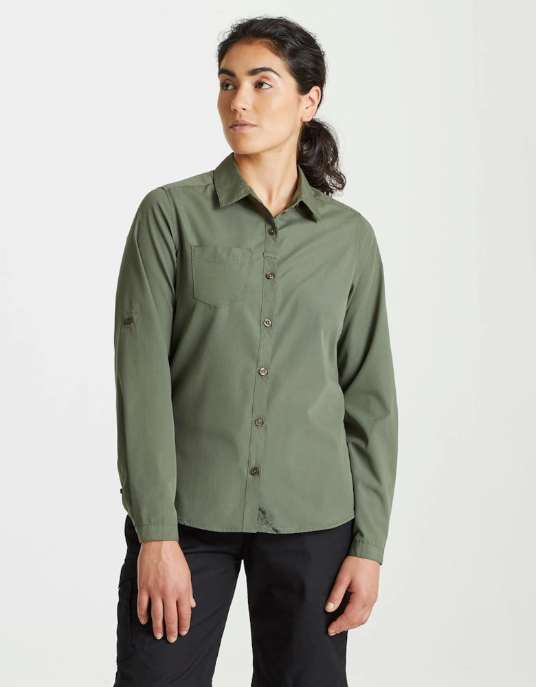 Womens/Ladies Expert Kiwi Long-Sleeved Shirt