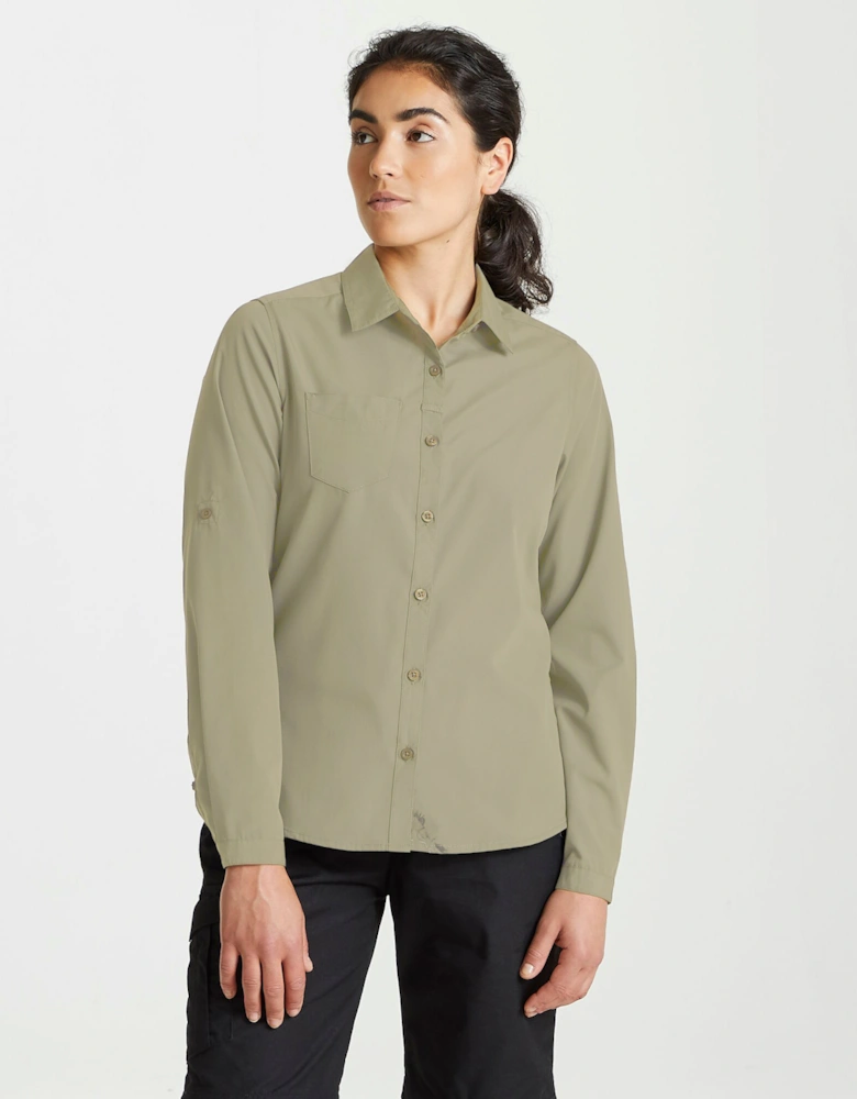 Womens/Ladies Expert Kiwi Long-Sleeved Shirt