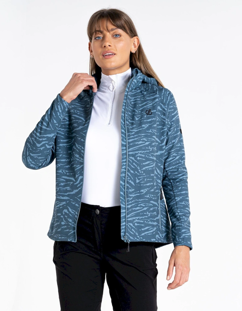 Womens/Ladies Far Out Tiger Print Soft Shell Jacket