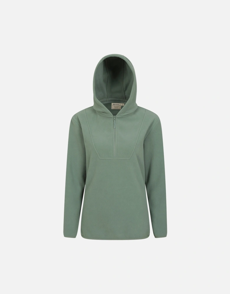 Womens/Ladies Corrie Hooded Half Zip Fleece Top