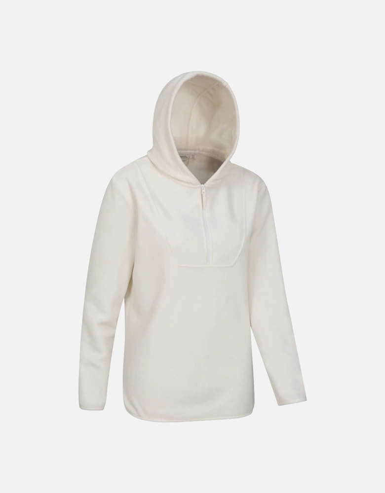 Womens/Ladies Corrie Hooded Half Zip Fleece Top