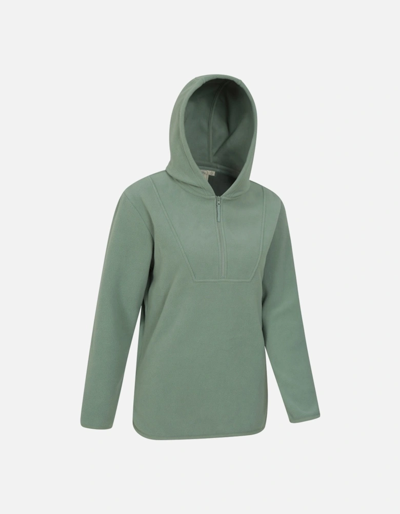 Womens/Ladies Corrie Hooded Half Zip Fleece Top