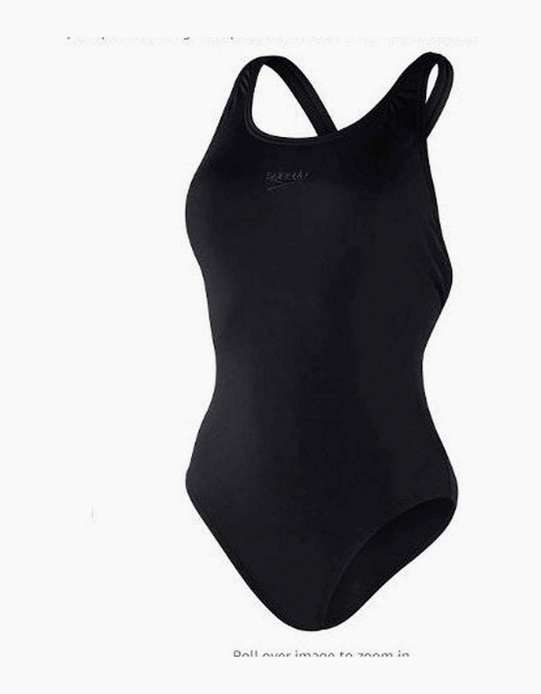 Women's Speedo Womens/Ladies Power Eco Endurance+ One Piece Swimsuit - Black - Size: 10 uk
