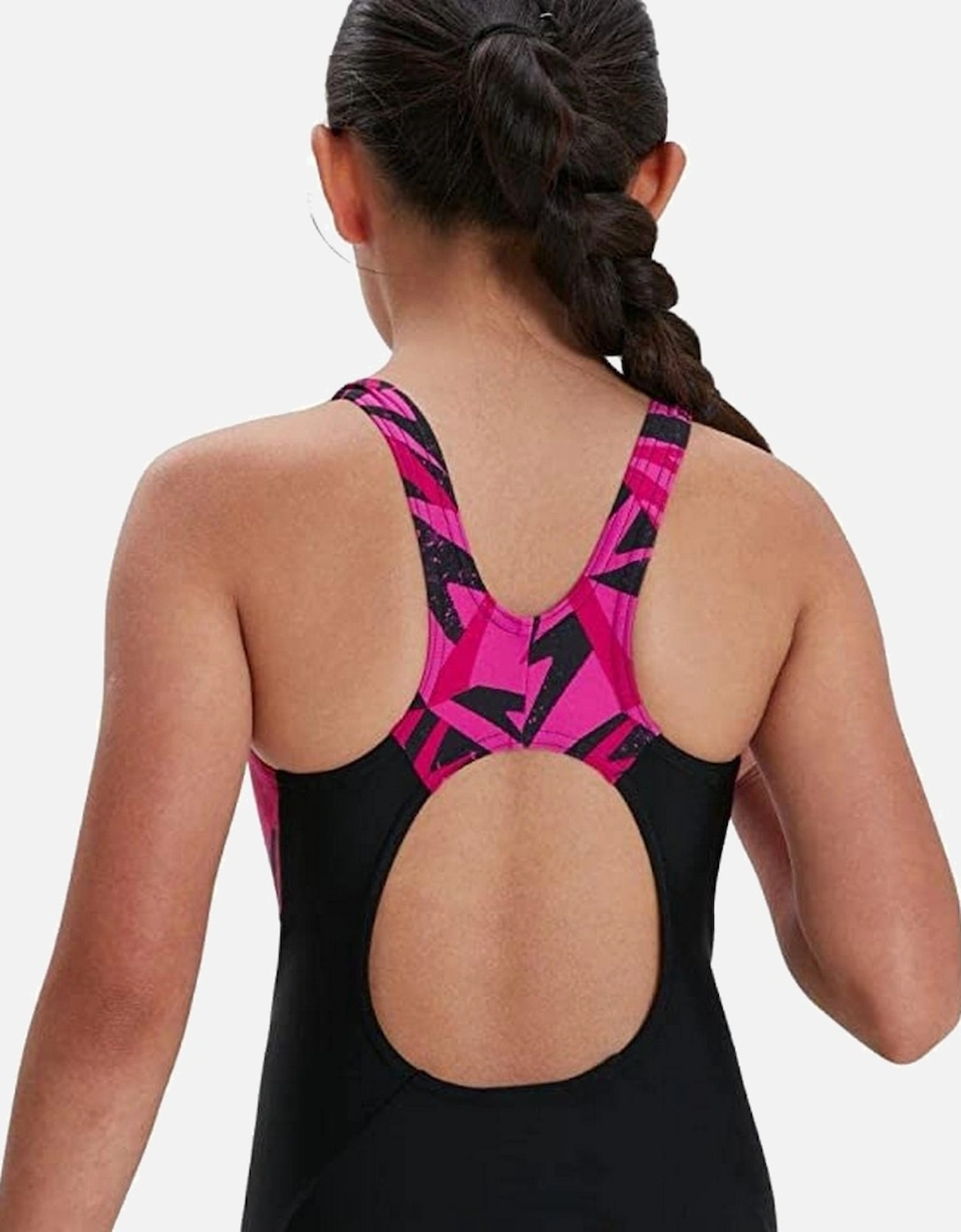 Girls Hyper Boom Splice One Piece Swimsuit