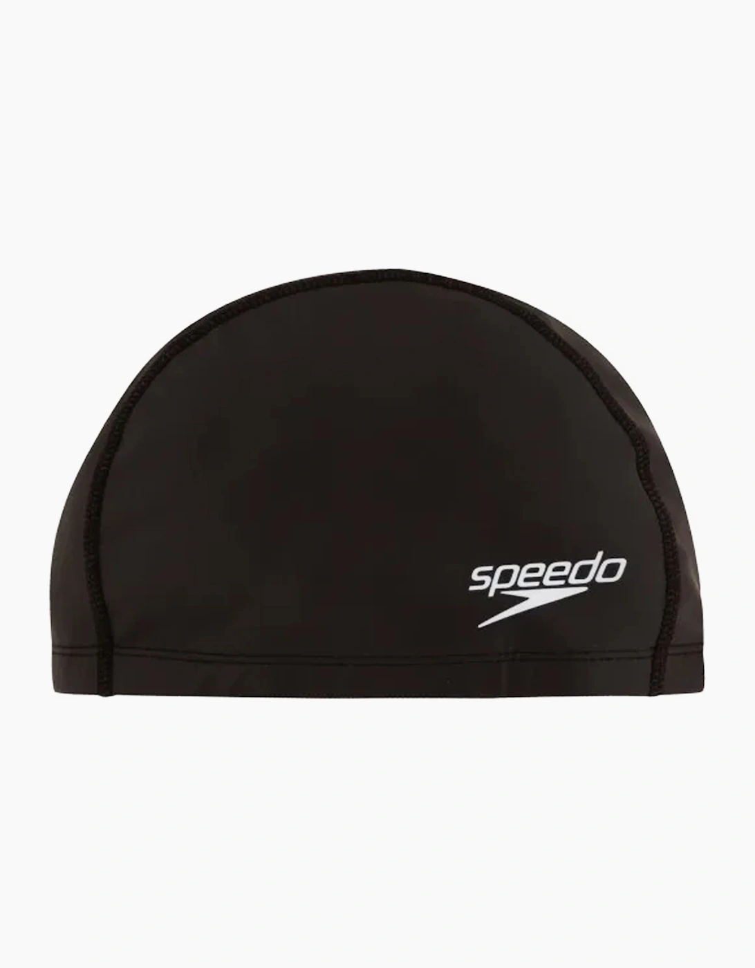 Speedo Unisex Black Adult Pace Swim Cap - Size: One Size