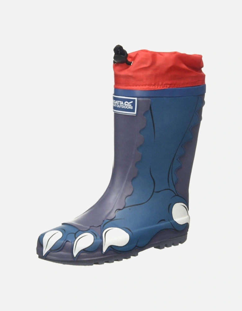 Childrens/Kids Mudplay Dinosaur Wellingtons