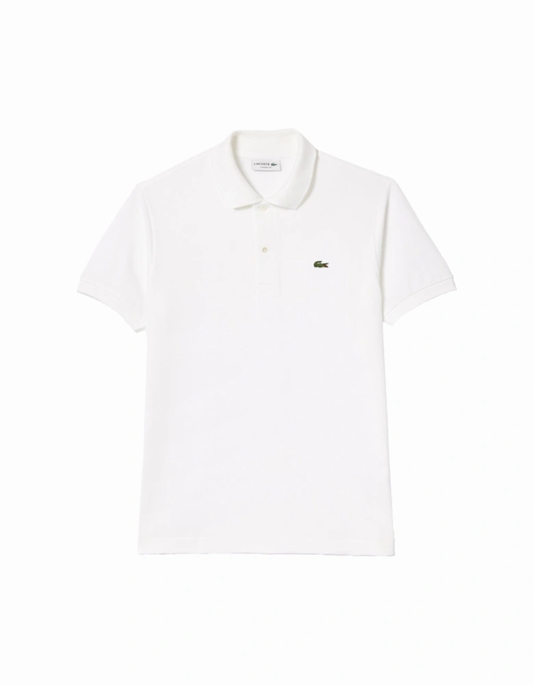 Original Piqué Cotton Polo Shirt, White