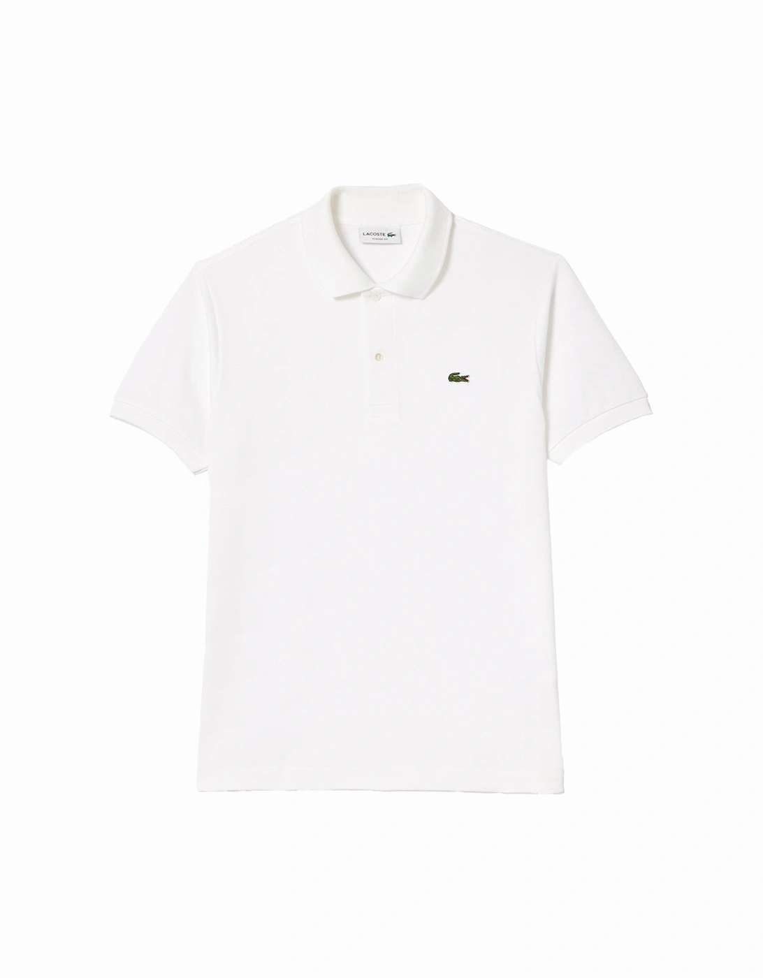 Original Piqué Cotton Polo Shirt, White, 5 of 4