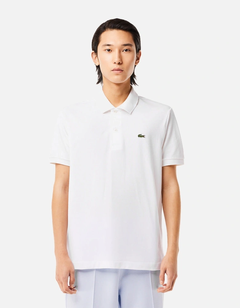 Original Piqué Cotton Polo Shirt, White