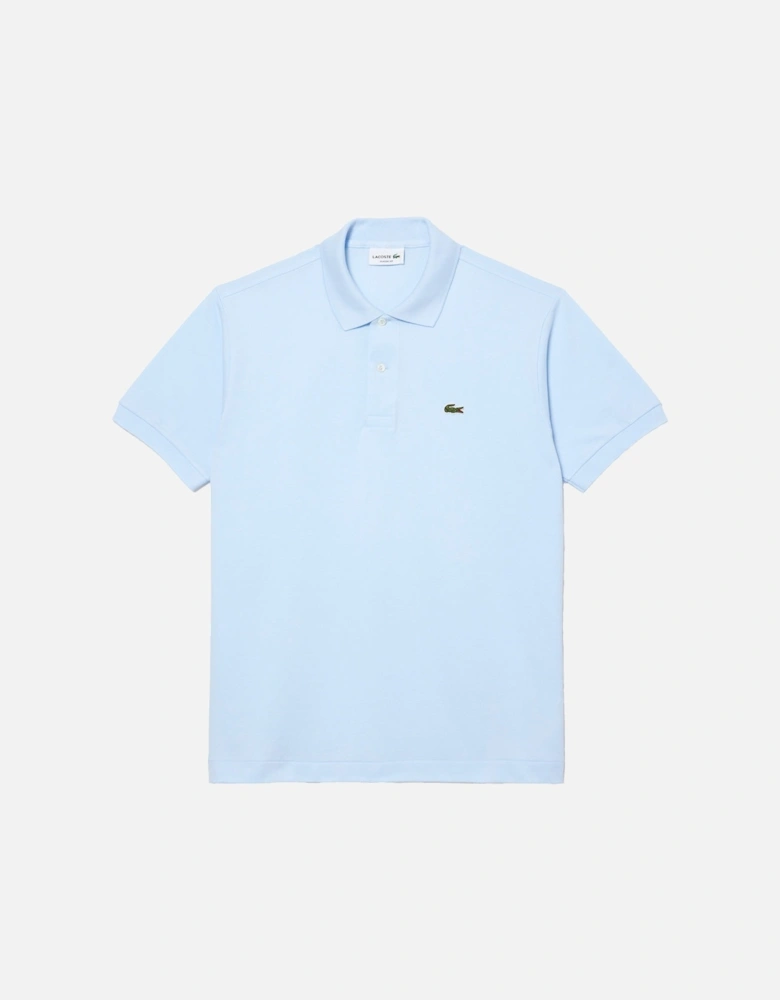 Original Piqué Cotton Polo Shirt, Rill Blue