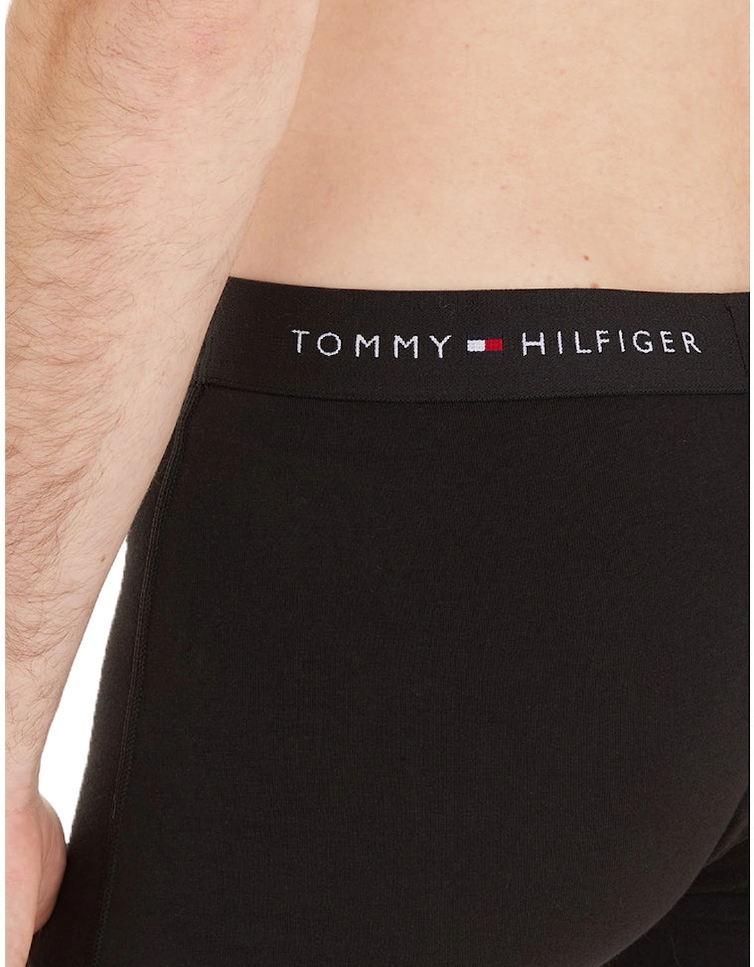 3-Pack Signature Essential Logo Boxer Trunks, Black/Grey/White