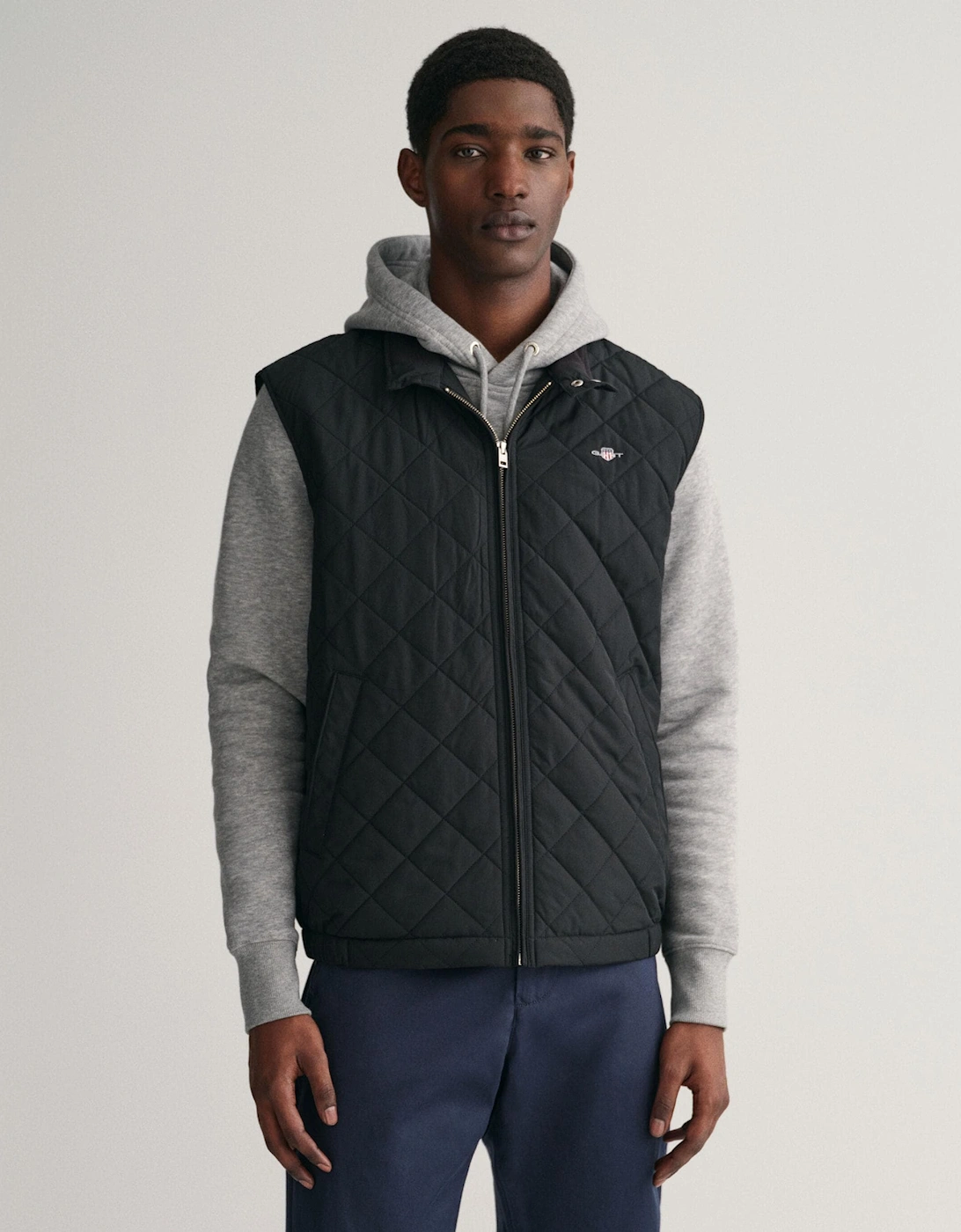 Mens Quilted Windcheater Vest